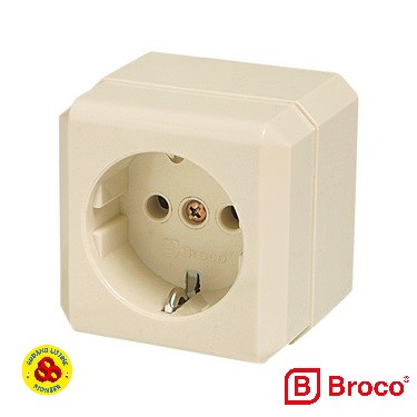 STOP KONTAK ARDE OUTBOW NEW GEE BROCO 15410 CREAM