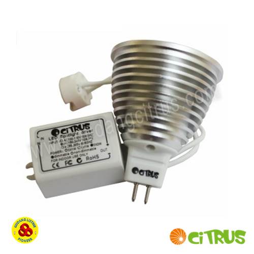LAMPU LED MR16 CITRUS 3X2W DIMMABLE CDL